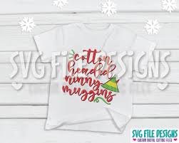 Riceverai i file svg, dxf e png. Cotton Headed Ninny Muggins Svg Cut File Set For Christmas Shirts