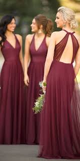 Alluring Satin Tulle V Neck Neckline A Line Bridesmaid Dresses Summer Bridesmaid Dresses Pretty Bridesmaid Dresses Stunning Bridesmaid Dresses