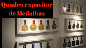 Mais de 603 quadro de medalhas: Quadro Expositor De Medalhas Em Mdf E Pinus Youtube