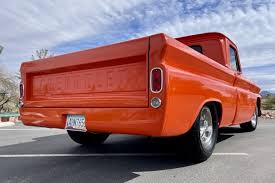 Image result for Orange 1966 Truck