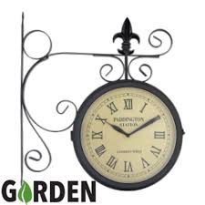 The gauge also adds visual weight to a wall clock that might otherwise look a bit sparse. Paddington Station Double Sided Wall Clock 12 99 At Home Bargains Latestdeals Co Uk