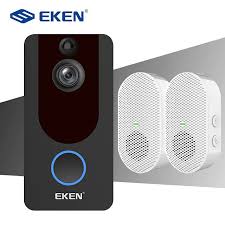 Check spelling or type a new query. Eken V7 Hd 1080p Smart Wifi Video Doorbell With 2 18650 Battery 2 Chime 1 18650 Battery Charger 7905937 2021 72 99