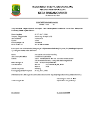 Dalam bentuk cv atau pt baru? Contoh Surat Keterangan Domisili Perusahaan Dari Desa Nusagates
