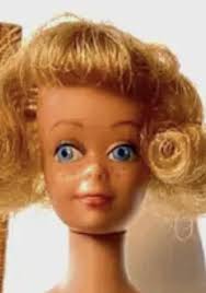 Blonde Barbie Barbie 1962 1962 JAPAN~"WHITE GINGER ASH BLONDE BUBBLECUT  BARBIE"~#850~*