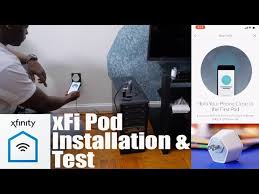 Pods are basically repeating the signal from your main router they also will pick up a signal from each other xfinity tech support checked and came to the same conclusion. Xfinity Xfi Pods Wifi Extender Connect And Test Youtube