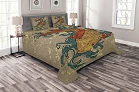 Chinoiserie chic duvet cover set painted oriental garden print bedding 400tc cotton sateen beautiful botanical nature antique asian drawing (ocher shade, queen) $108.80. Amazon Com Oriental Bedding Sets