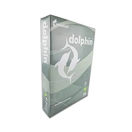  Lot de 5 ramettes papier blanc supérieur DOLPHIN A4 80g/m² 500 feuilles — Synapses Maroc