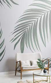 The Most Popular Home Looks On A Style Journey Of New Trends Tropical Home Decor Conservatory Decor Feature Wallpaper