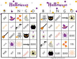 Click the following links to print the bingo boards Free Halloween Bingo Game Printable My Pinterventures