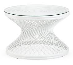 Pemberly row wicker patio coffee table in white. 24 Rattan Coffee Tables For The Summer Home
