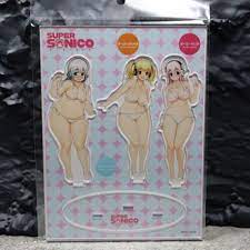 Super Sonico Pochaco & Taruco Acrylic Stand Figure | eBay