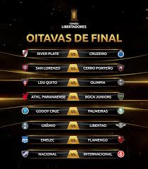 We did not find results for: Os Oito Confrontos Das Oitavas Conmebol Libertadores Facebook