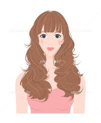 女性ヘアスタイル イラスト素材 1207031 フォトライブラリー
