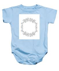 View full product details ». Blossom Flower Wreath Coloring Page Onesie For Sale By Lisa Brando