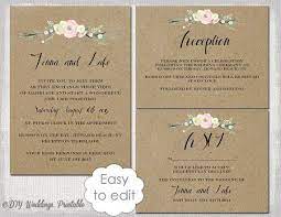 Rustic Wedding Invites Templates Rustic Wedding Invitati Wedding Invitation Templates Rustic Wedding Invitations Rustic Wedding Invitations Printable Templates