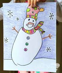 January Directed Drawings - First Grade Blue Skies Directed Drawing Kids Art Journal Directed Drawing Kindergarten