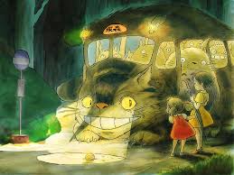 Mei wakes up and says my neighbor totoro is gone. Hd Wallpaper Totoro Characters Illustration Hayao Miyazaki Satsuki Mei Wallpaper Flare