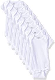 Amazon Com Gerber Baby 8 Pack Short Sleeve Onesies Bodysuits Clothing How much does the shipping cost for 24 month white onesies? gerber baby 8 pack short sleeve onesies bodysuits