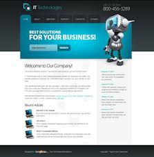 It's a fantastic tool (see below). Free Website Template For It Technologies Free Templates Online