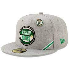 Boston Celtics New Era 2019 Nba Draft 59fifty Fitted Hat Heather Gray Fitted Hats Boston Celtics New Era