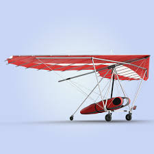 Hang Glider 3d Model