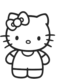 Hello kitty painting per il tuo divertimento. Disegni Di Hello Kitty Da Colorare