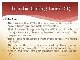 Image result for Thrombin Time