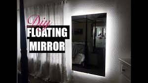 There will need to be space between the mirror and the wall in order for your lights to shine from behind your mirror. How Do You Make An Led Backlit Mirror House Caravan