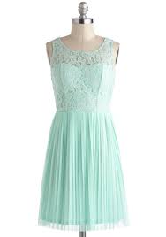 Someone From Your Pastel Dress Mint Solid Lace Pleats Party A Line Tank Top 2 Thick Straps Short Wedding Mod Cloth Dresses Pastel Dress Mint Dress