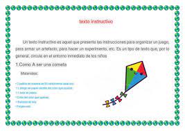 Maybe you would like to learn more about one of these? Instructivo Para Ninos Ejemplo