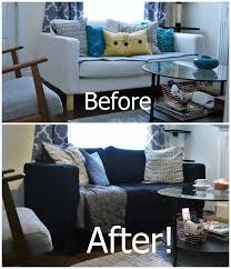 Black And White Couch Cover Rip White Sofa What Have I Done Ikea Couch White Sofas Ikea Sofa