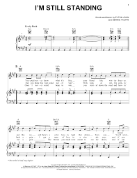We did not find results for: Elton John I M Still Standing Sheet Music Pdf Notes Chords Rock Score Easy Guitar Tab Download Printable Sku 69417