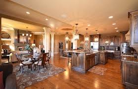 add coziness to open floor plan