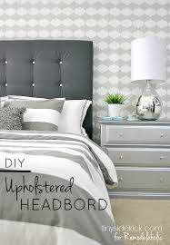 You can give the illusion that the finished headboard is slightly taller or shorter by adjusting how high or low. Remodelaholic Diy Tufted Upholstered Headboard Tutorial