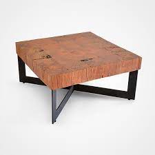 Ohiowoodlands coffee table base solid steel legs metal for kitchen island square slatted wood top at 1stdibs wrought iron porfirio demejico look made to order frame design dwarka black dif 1454 cast id 20853167733 modernist midcentury chrome finish accent meta ideias para mesas mesa. Square Wood Mosaic Coffee Table Metal Base Rotsen Furniture