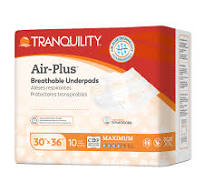 Tranquility® AIR-Plus™ Breathable Underpads