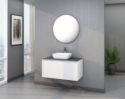 The porcelain sinks are oval and mounted under the vanity top. Mpyj 41 Fame 40 Inch Mdf Bathroom Vanities Single Sink Painting Hangzhou Fame Industry Co Ltd