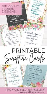 Got free cards also offers this free, printable sympathy card that uses a drawing of a tree and its roots to show your deepest sympathy for the recipient. Free Printable Scripture Cards More Like Grace
