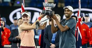 Krejcikova b / ram r. Krejcikova Ram Take Mixed Doubles Crown Australian Open