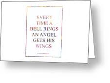 Chris and jamie take on a christmas classic. Every Time A Bell Rings An Angel Gets His Wings Watercolor Design Map Quote Definition Photograph By Vivid Pixel Prints