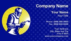 Our guide on starting a welding business covers all the essential information to help you decide if this business is a good match for you. Welder Business Cards
