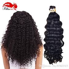 There are a variety of hairstyles that you can do with your braids. Human Bulk Hair For Micro Braids Deep Curly Wave Brazilian Human Braiding Hair Bulk No Weft Bulk Human Hair For Braiding Bulk Weave Human Hair Bulk Hair From Zhy493822323 41 54 Dhgate Com