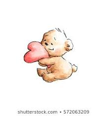Portfolio Van Anna Abramskaya Op Shutterstock Beer Tekening Baby Kunst Schattige Tekeningen