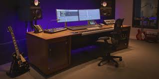 With your growing collection of gear, the need for everything to be accessible, and the tangle of cables to hide, it all gets cumbersome quite quickly. Aka Design Mastering And Sound Design Furniture Desks