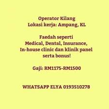 Berinisiatif untuk melakukan kerja bakti. Kerja Kosong Tetap Kilang Orang Wangsa Maju Facebook