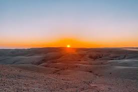 Join me in this trip, you will not have to drive a 3 days trip south to to real desert but instead, enjoy the landscape agafay. From Marrakech Dinner Experience And Sunset Camel Ride In Agafay Desert Marriott