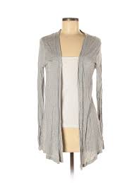 details about zenana outfitters women gray cardigan m