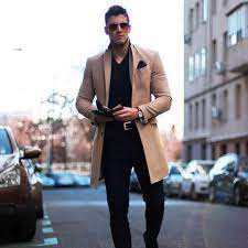 Description Product Name Fashion Lapel Collar Plain Button Packets Long Coat Brand Name Sheecho Sku I Mens Fashion Suits Mens Fashion Classy Winter Outfits Men