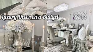 However, there's no need for nervous glances at your bank balance, there are lots of ways to revamp your space without splashing the cash. Dining Room Ideas Elegant Decor How To Style Luxe On A Budget Youtube