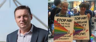 He did not say which party he would. It Hurts When You Call Me A Bigot Lyle Shelton Star Observer